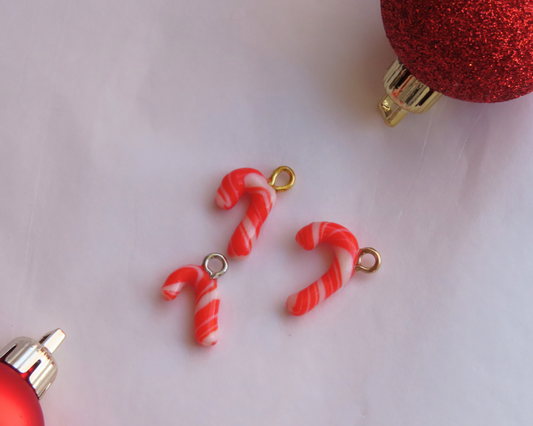 Candy Cane Charm | Holiday Charm