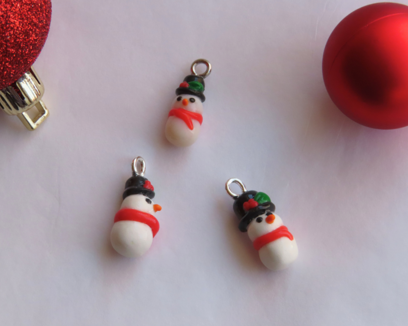 Snowman Charm