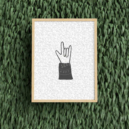 I Love You Print | ASL Wall Art