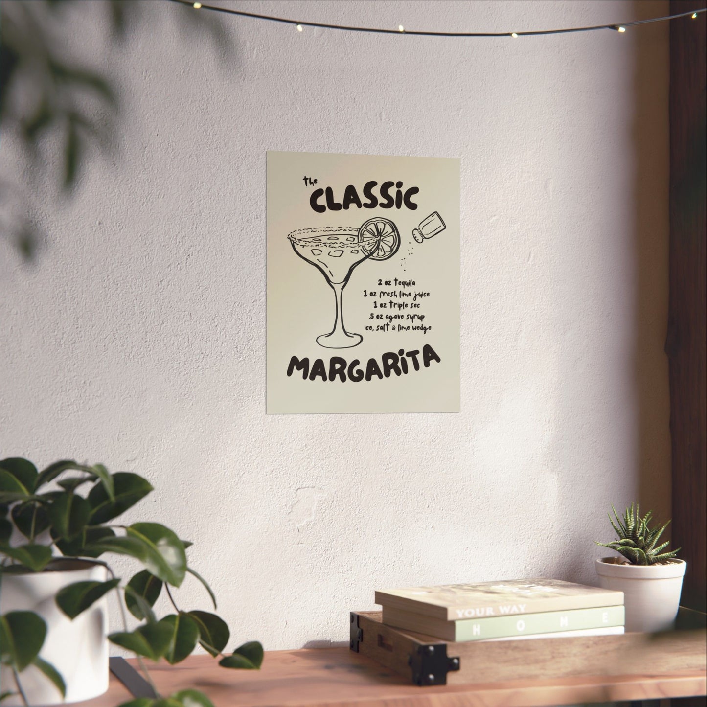 Margarita Poster | Bar Wall Print